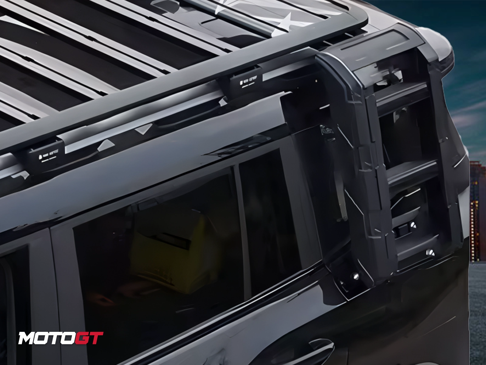 JETOUR T1 FOLDABLE SIDE LADDER